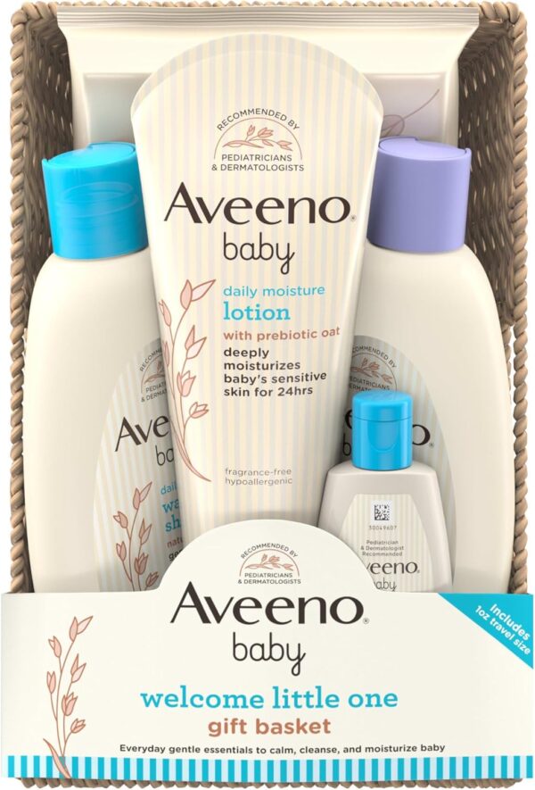 Baby Skincare Set with Nourishing Baby Body Wash & Shampoo