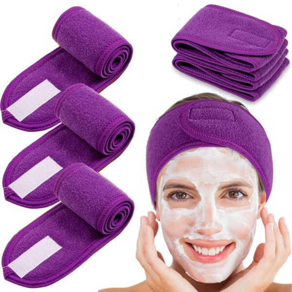 Whaline 4 PCS Spa Headband - Image 3