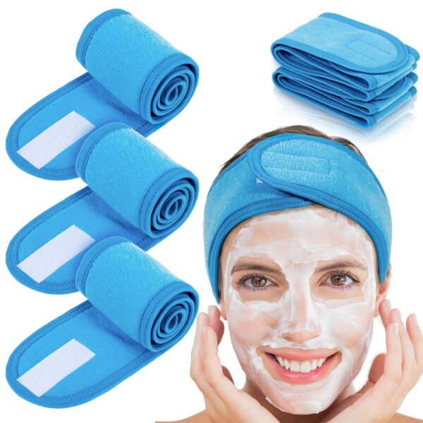 Whaline 4 PCS Spa Headband - Image 2